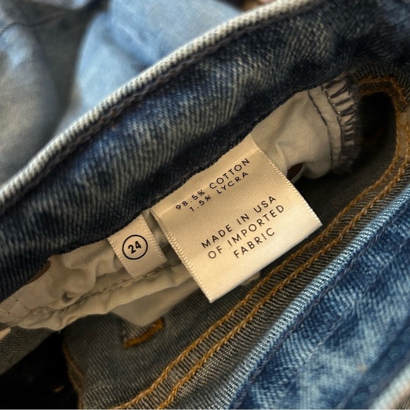 ❤️ GRLFRND KAROLIMA Distressed Blue Skinny Jeans 24x27 - Picture 6 of 11